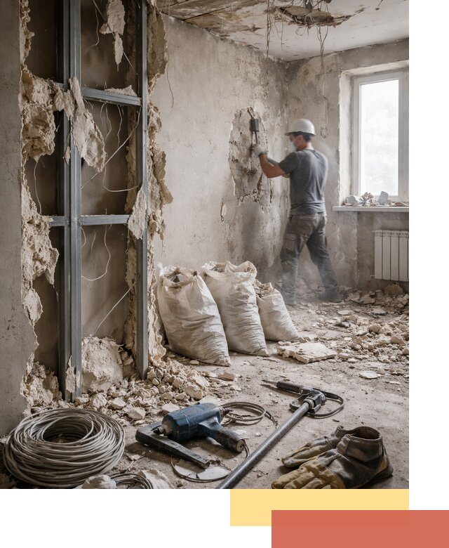 Профессиональный демонтаж зданий и конструкций в Хабаровске