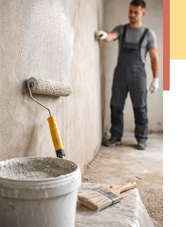 Нанесение бетоноконтакта на стены в Хабаровске от 4321 руб. быстро и недорого | ОТДЕЛОЧНИК-Хбр