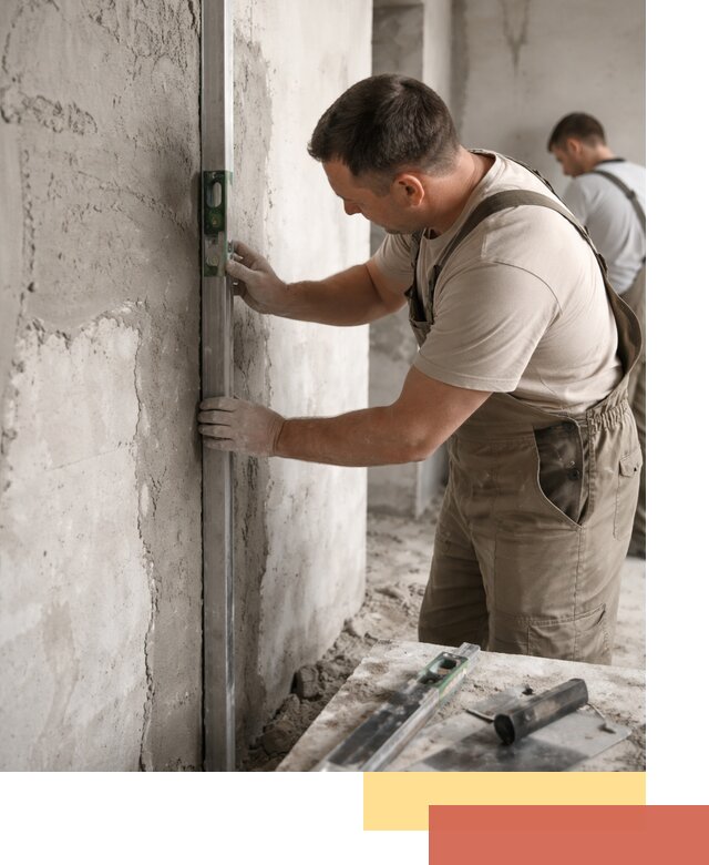 Установка штукатурных маяков в Хабаровске с гарантией качества