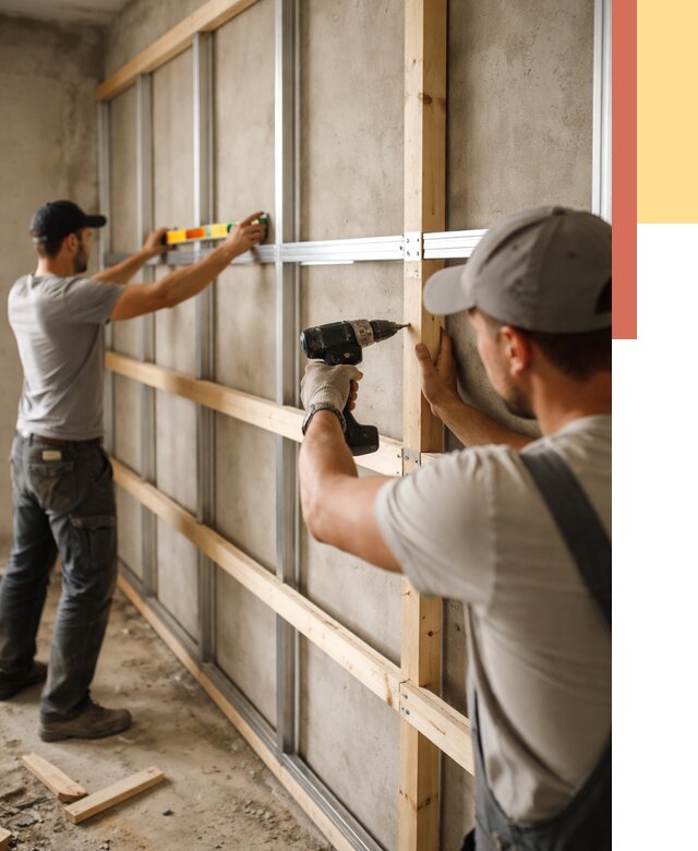 Устройство обрешетки под панели в Хабаровске от 2160 руб. — монтаж под ключ | ОТДЕЛОЧНИК-Хбр