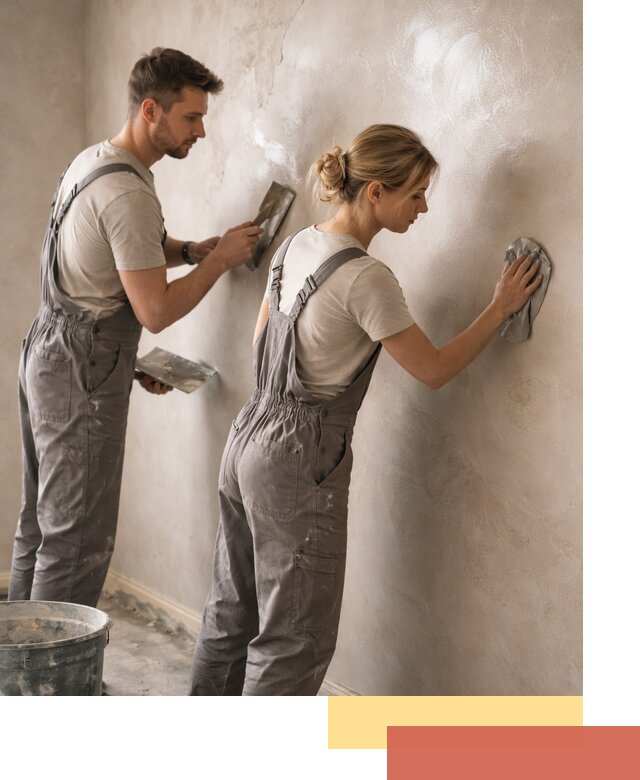 Венецианская штукатурка высокого качества в Хабаровске