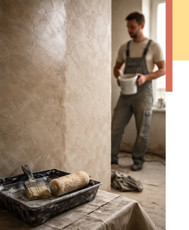 Нанесение воска на штукатурку в Хабаровске от 3601 руб. | Услуги ОТДЕЛОЧНИК-Хбр