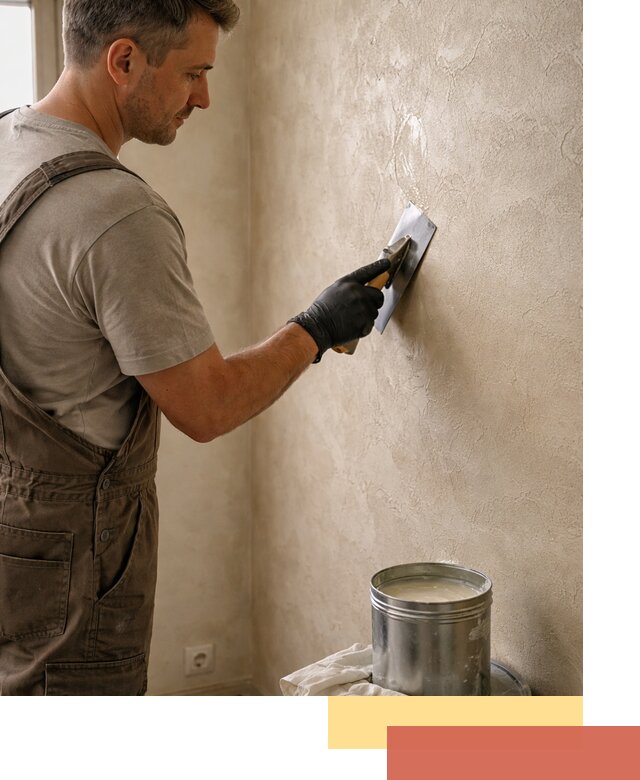 Нанесение воска на штукатурку в Хабаровске для защиты и блеска