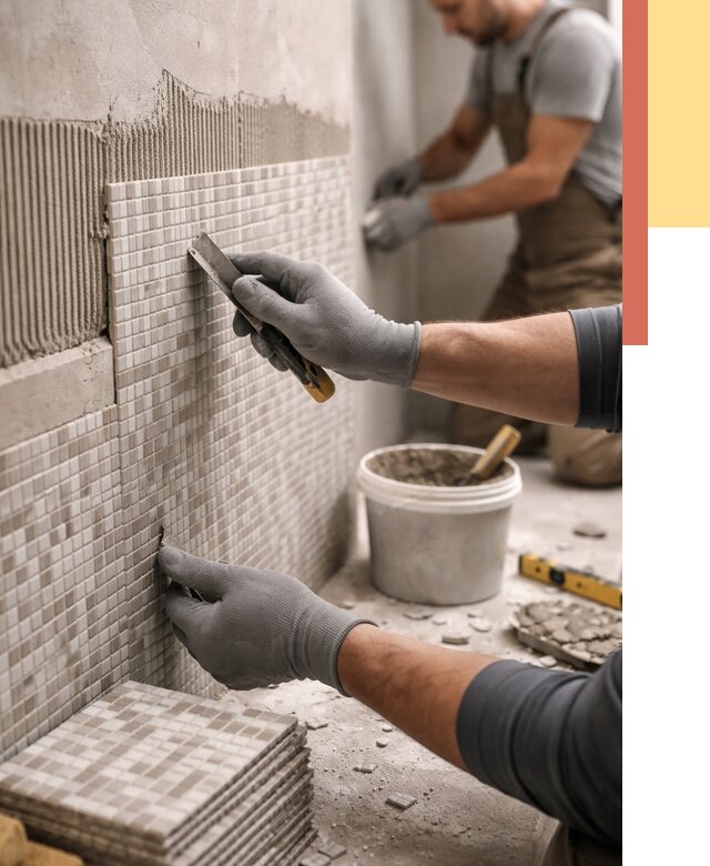 Облицовка стен мозаикой в Хабаровске от 3292 руб/м2 — укладка мозаики на стены | ОТДЕЛОЧНИК-Хбр