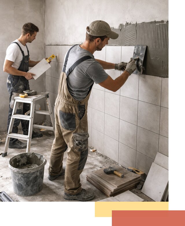 Укладка плитки на стены в Хабаровске профессионально и надежно