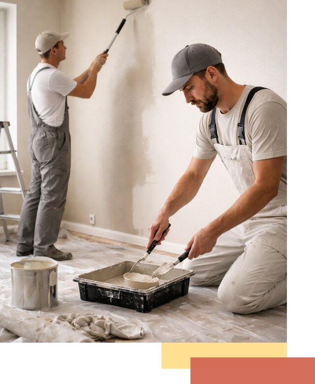 Покраска стен в квартире в Хабаровске — профессионально и аккуратно