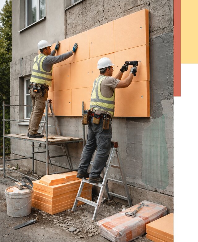 Утепление стен пеноплексом в Хабаровске от 1903 руб./м2 — быстро и недорого | ОТДЕЛОЧНИК-Хбр
