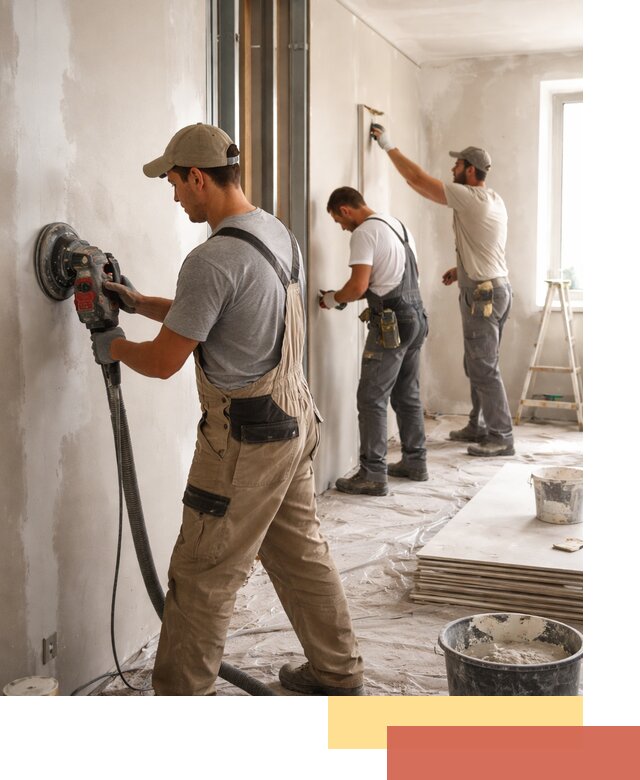 Профессиональная отделка стен в Хабаровске качественно и в срок