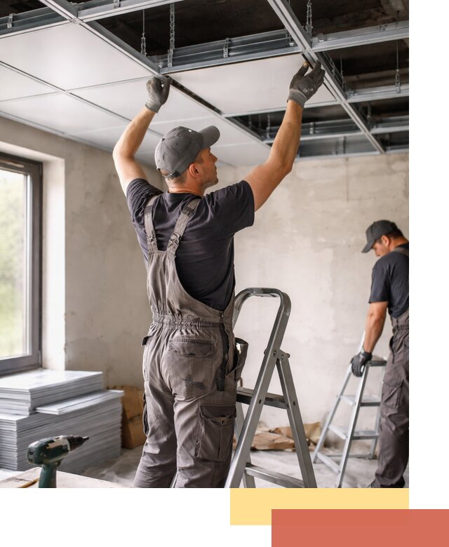 Монтаж кассетного потолка в Хабаровске качественно и быстро