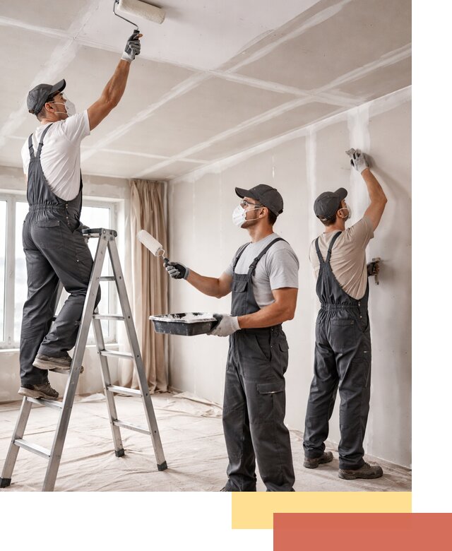 Покраска потолка из гипсокартона в Хабаровске качественно и недорого