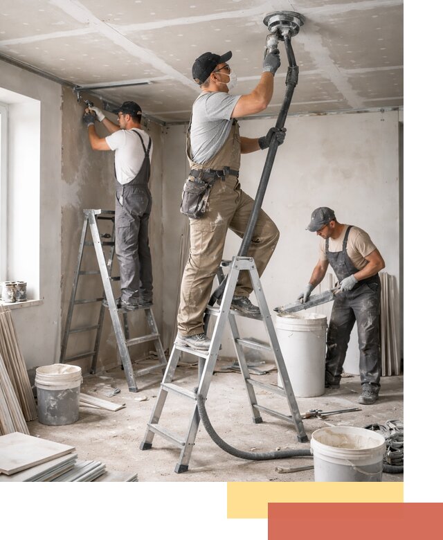 Ремонт потолка из гипсокартона в Хабаровске: быстрый и качественный монтаж