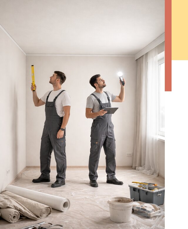 Отделка потолка в Хабаровске недорого от 772 руб/м2 | Услуги ОТДЕЛОЧНИК-Хбр