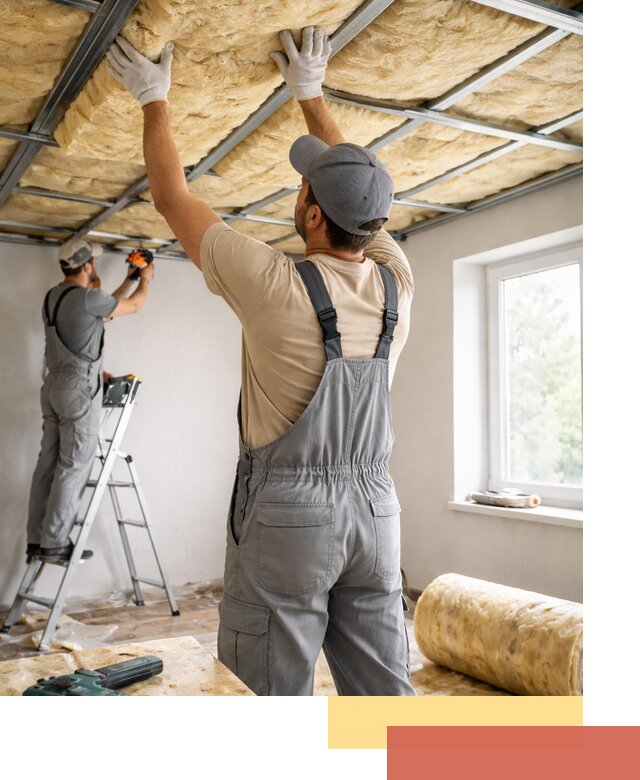 Утепление потолка под ключ в Хабаровске качественно и быстро