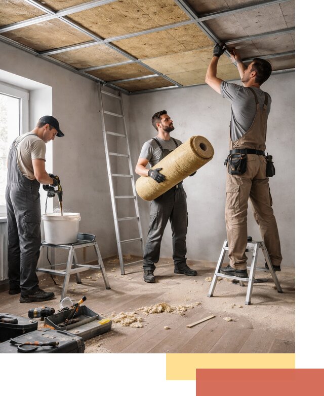 Шумоизоляция потолка в Хабаровске: профессиональный монтаж и отделка