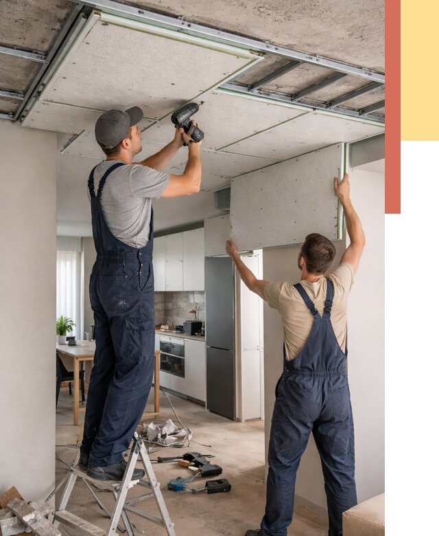 Шумоизоляция потолка панелями зипс в Хабаровске от 1903 руб. под ключ | ОТДЕЛОЧНИК-Хбр